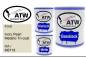 Preview: Ford, Ivory Pearl Metallic Tricoat, HA / M6718: 1L Lackdose + 1L Klarlack + 500ml Härter - Set, von ATW Autoteile West.